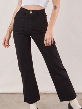 Big Bud Press Work Pants Black 100% Organic Cotton size Medium